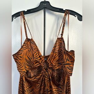 Zebra Print Zara Dress